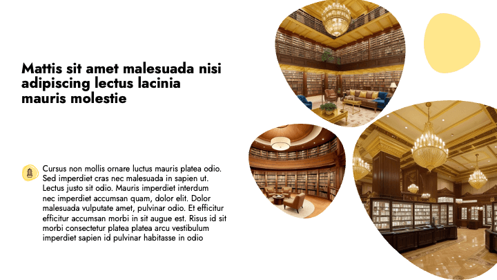 Flat Bubble Yellow Bright slide 5